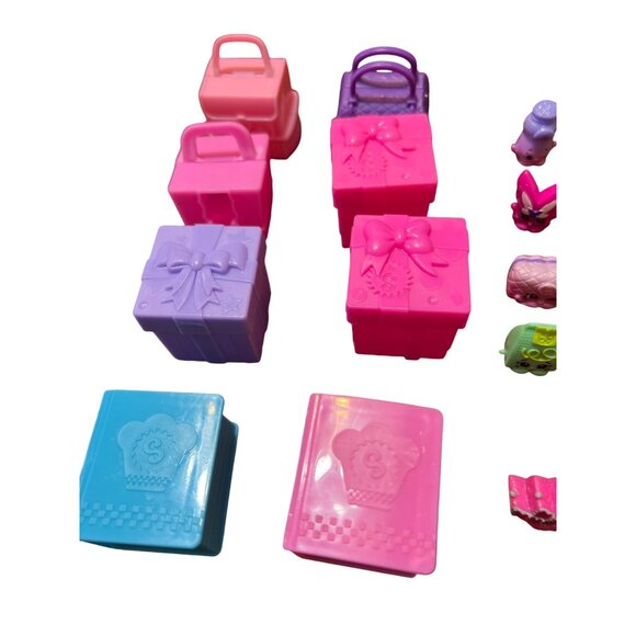 Shopkins Lot of 60 Pieces Ice Cream Truck Packages Mini Figures Mixed - Picture 2 of 10